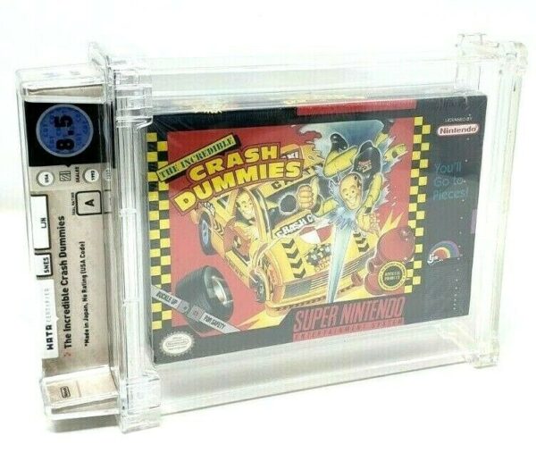 The Incredible Crash Test Dummies Super Nintendo SNES Sealed Near MINT VGA WATA - Image 2