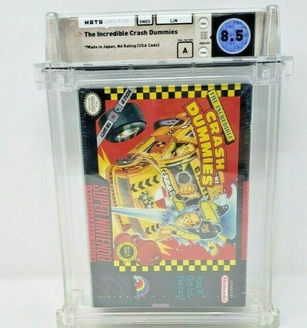 The Incredible Crash Test Dummies Super Nintendo SNES Sealed Near MINT VGA WATA - Image 3