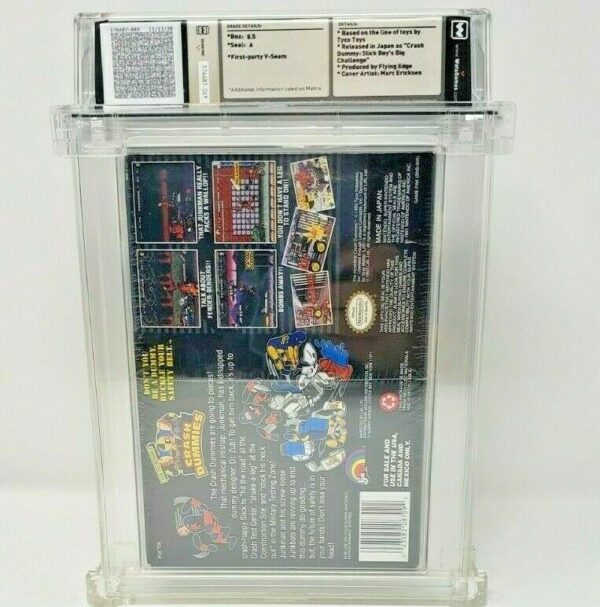 The Incredible Crash Test Dummies Super Nintendo SNES Sealed Near MINT VGA WATA - Image 5