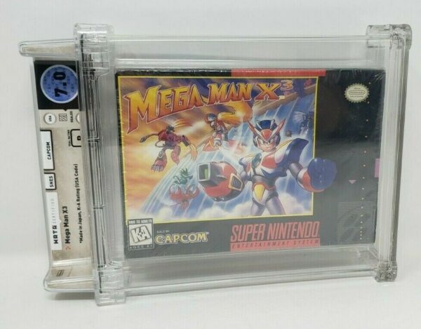 Mega Man X3 Super Nintendo SNES New Sealed VGA WATA *Holy Grail Super Rare HTF* - Image 2