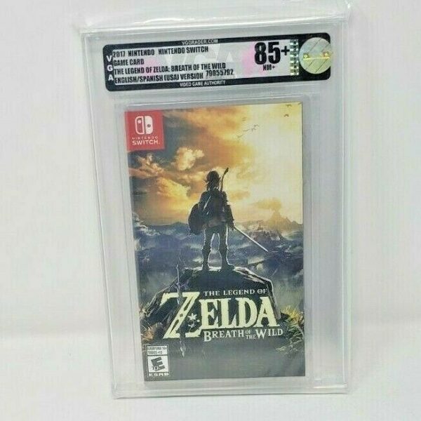 The Legend of Zelda Breath of Wild BOTW Nintendo Switch New Sealed MINT VGA WATA