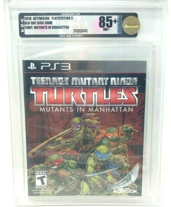 Teeanage Mutant Ninja Turtles TMNT Mutants in Manhattan New Sealed VGA WATA PS3