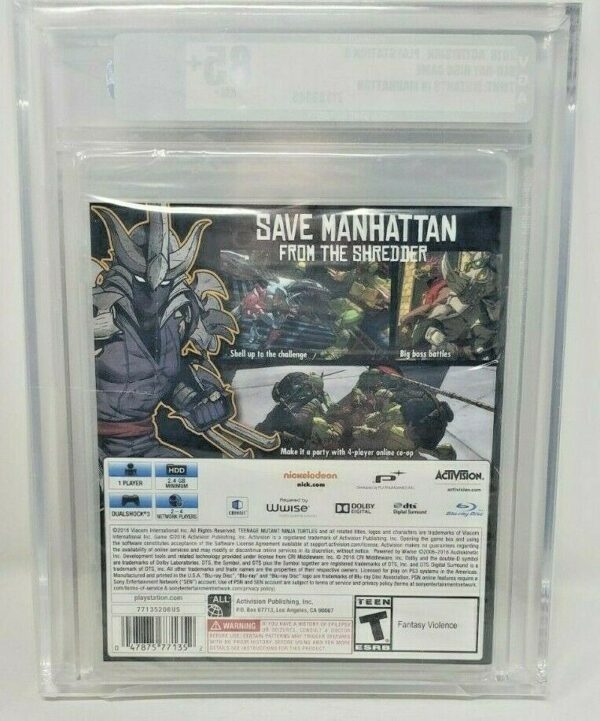 Teeanage Mutant Ninja Turtles TMNT Mutants in Manhattan New Sealed VGA WATA PS3 - Image 4