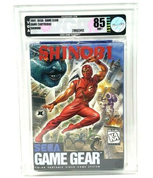 Shinobi Sega Game Gear New Sealed MINT VGA WATA Archival