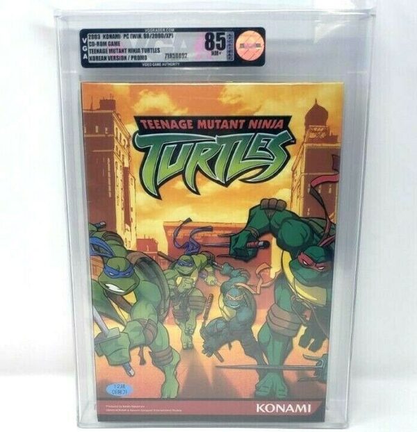 Teenage Mutant Ninja Turtles TMNT Big Box PC Promo Korean Sealed MINT VGA WATA