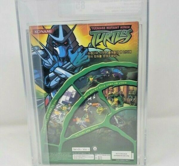 Teenage Mutant Ninja Turtles TMNT Big Box PC Promo Korean Sealed MINT VGA WATA - Image 4