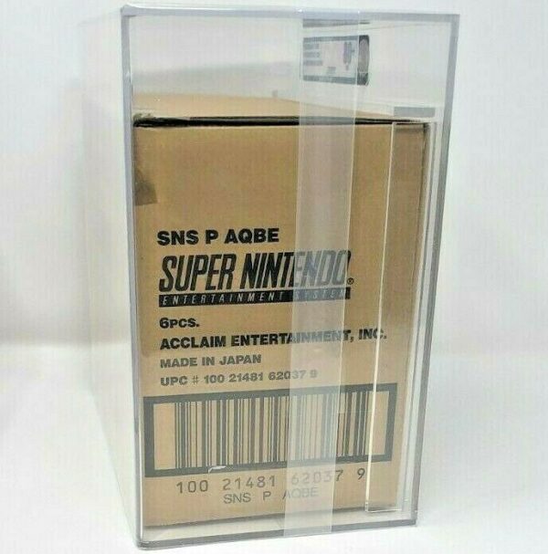 Super Nintendo NFL Quarterback Club 96 Acclaim SNES Sealed MINT VGA WATA Case 6 - Image 5