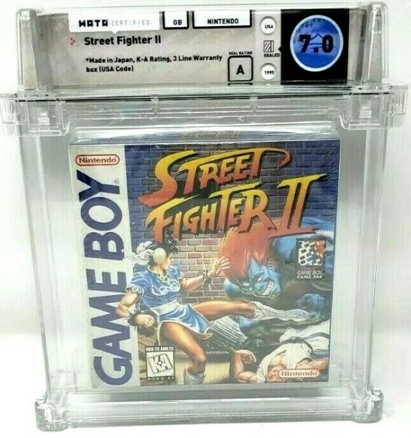 Street Fighter II SF2 Nintendo Game Boy Super Pak New Sealed Excellent VGA WATA - Image 2