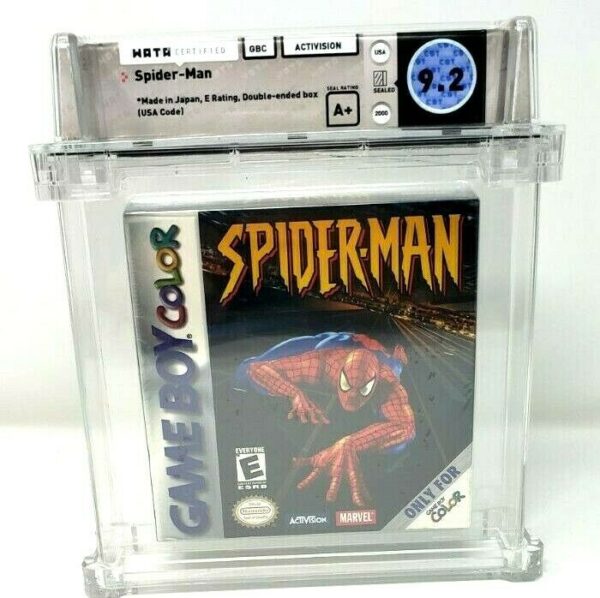 Spider-Man Nintendo Gameboy Color GBC New Sealed MINT VGA WATA Maximum Carnage