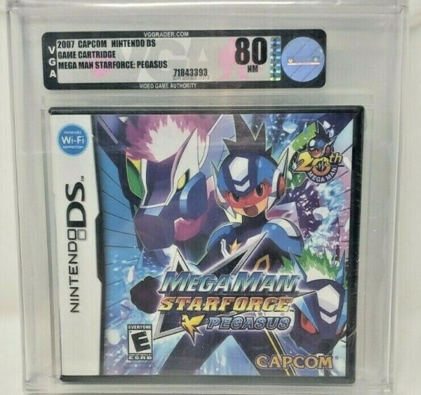 Mega Man Starforce Pegasus Nintendo DS New Sealed Near MINT VGA WATA Archival - Image 2
