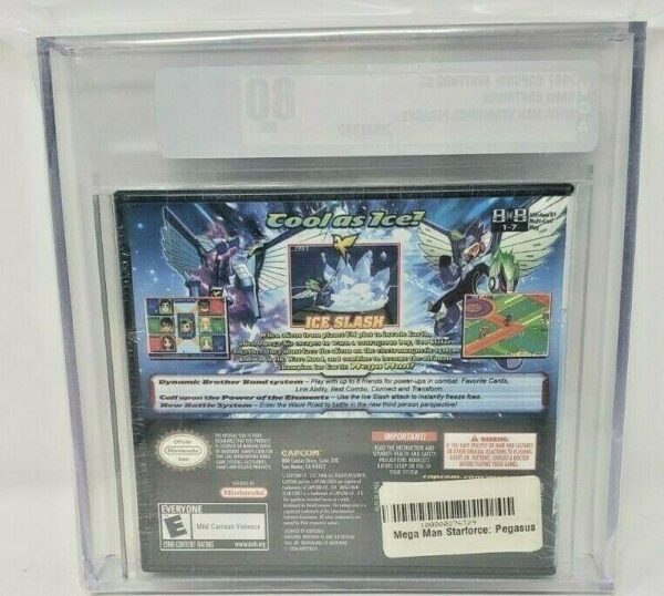 Mega Man Starforce Pegasus Nintendo DS New Sealed Near MINT VGA WATA Archival - Image 4