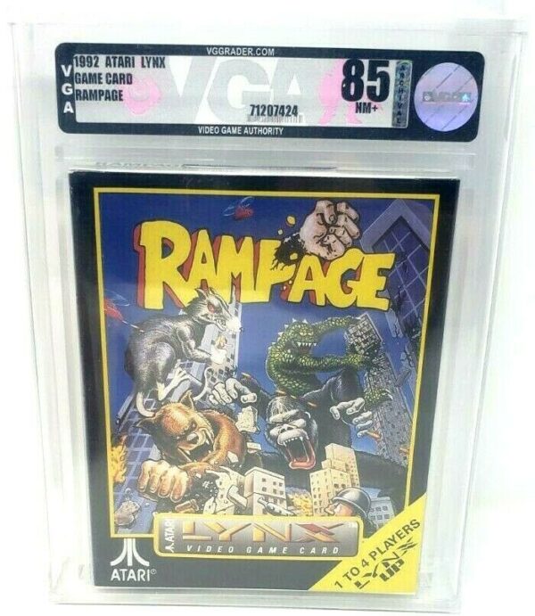 Rampage Atari Lynx Handheld New Sealed MINT VGA WATA like Gameboy Game Gear NES - Image 2
