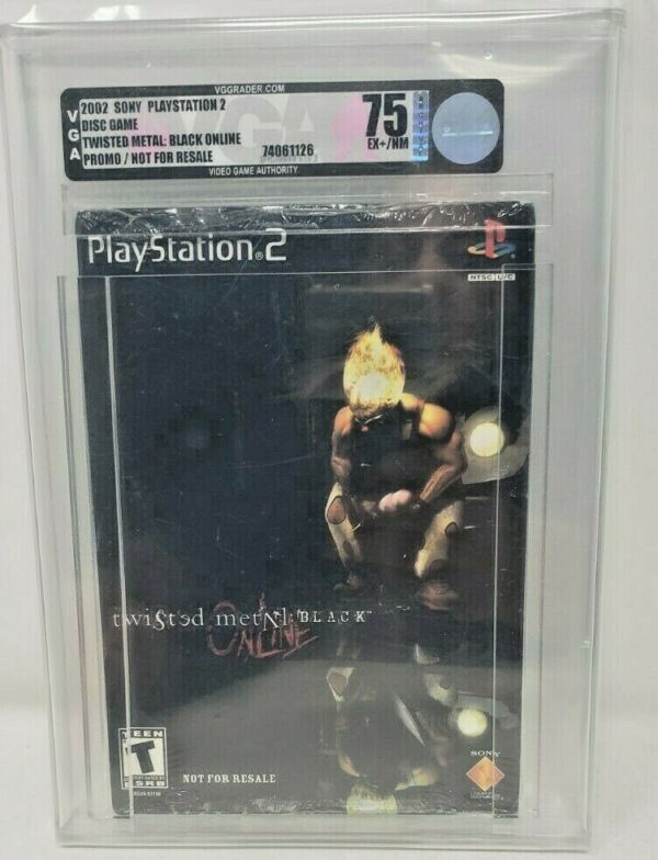 Twisted Metal Black Online Mailer Promo Sampler Playstation PS2 Sealed VGA WATA