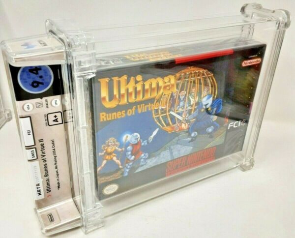 Ultima Ruin of Virtue II 2 Super Nintendo SNES New Sealed MINT VGA WATA - Image 2