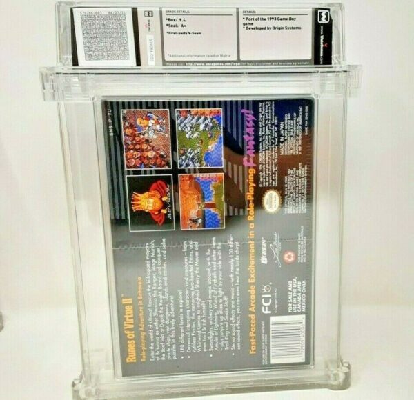 Ultima Ruin of Virtue II 2 Super Nintendo SNES New Sealed MINT VGA WATA - Image 5