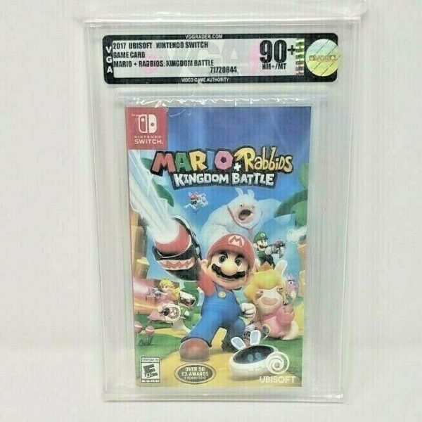 Super Mario & Rabbids Kingdom Battle Nintendo Switch New Sealed MINT VGA WATA