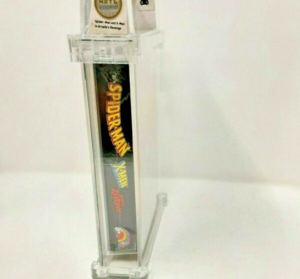 *SUPER Rare JAPAN* Spider-Man X-Men Nintendo SNES Sealed MINT VGA WATA 1st Print - Image 4