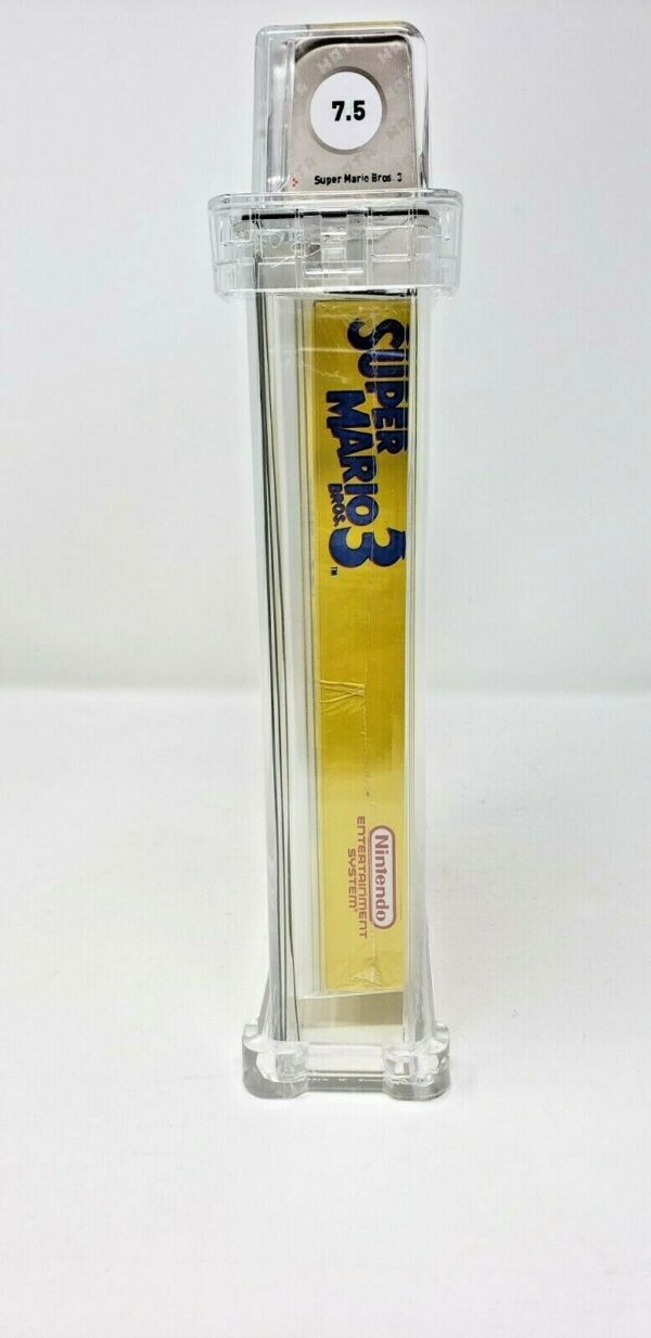 Super Mario Bros 3 Nintendo NES New Sealed Near MINT VGA WATA SMB3 7.5 A+ NICE - Image 3