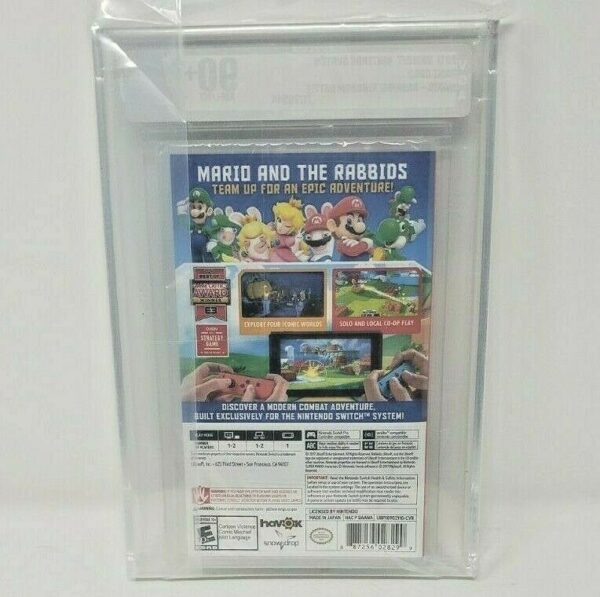 Super Mario & Rabbids Kingdom Battle Nintendo Switch New Sealed MINT VGA WATA - Image 3