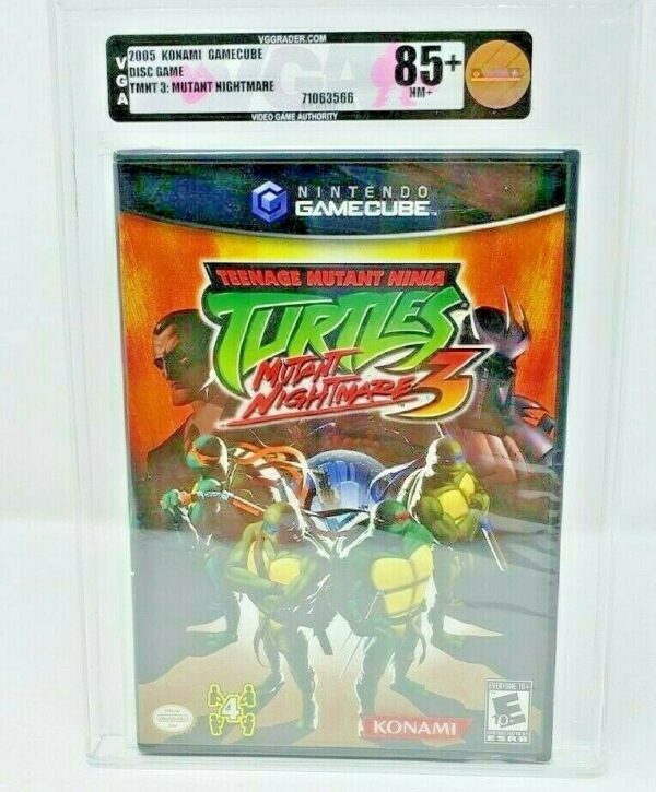 Teenage Mutant Ninja Turtles Mutant Nightmare Nintendo Gamecube Sealed VGA WATA