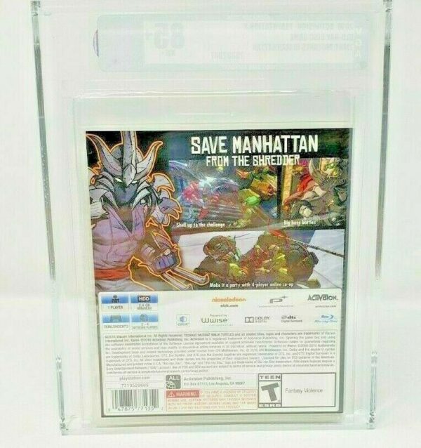 Teenage Mutant Ninja Turtles Mutants in Manhattan PS3 New Sealed MINT VGA WATA - Image 4