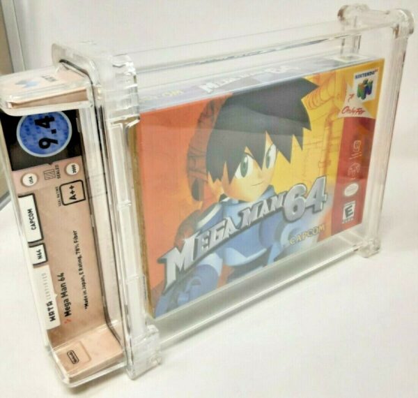Mega Man 64 Nintendo N64 New Sealed MINT VGA WATA First Only Print 3D like Mario - Image 2