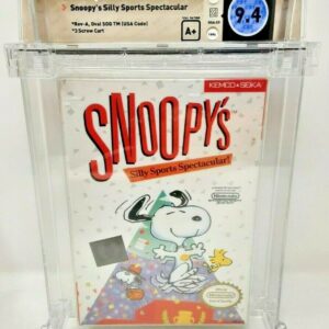 Snoopy's Silly Sports Spectacular Nintendo NES New Sealed MINT VGA WATA Snoopys