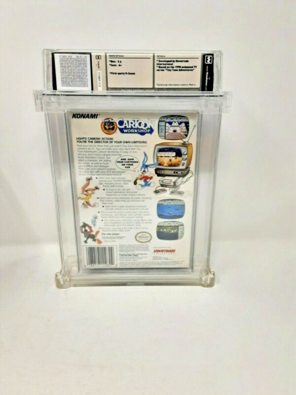 Tiny Toon Adventures Cartoon Workshop Nintendo NES New Sealed MINT VGA WATA - Image 4