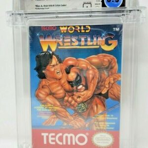 Tecmo World Wrestling Nintendo NES New Sealed Near MINT VGA WATA like Tecmo Bowl