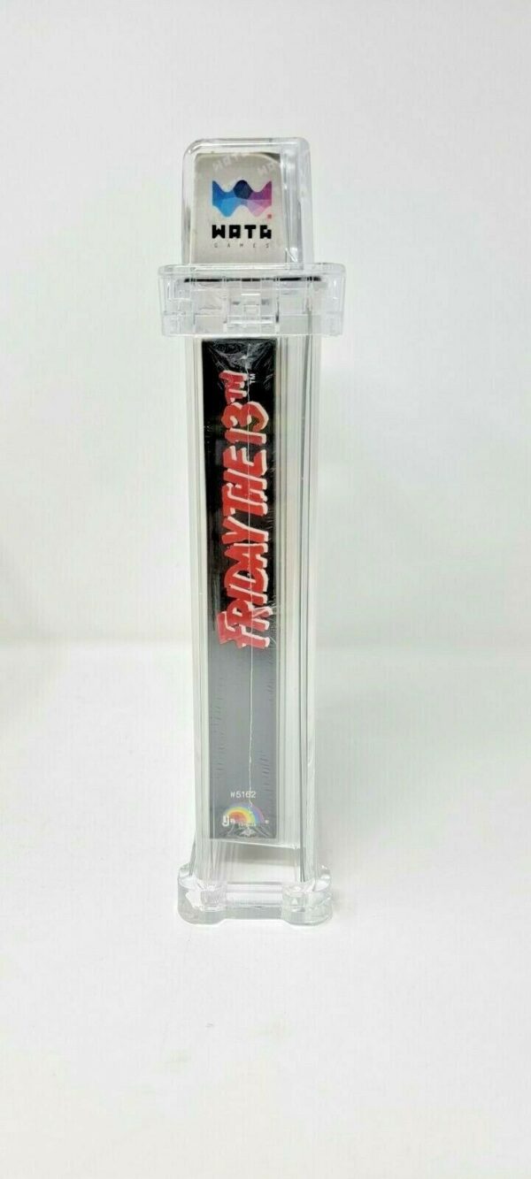 Friday the 13th Black Round Seal 1st Print Nintendo NES New Sealed MINT VGA WATA - Image 5