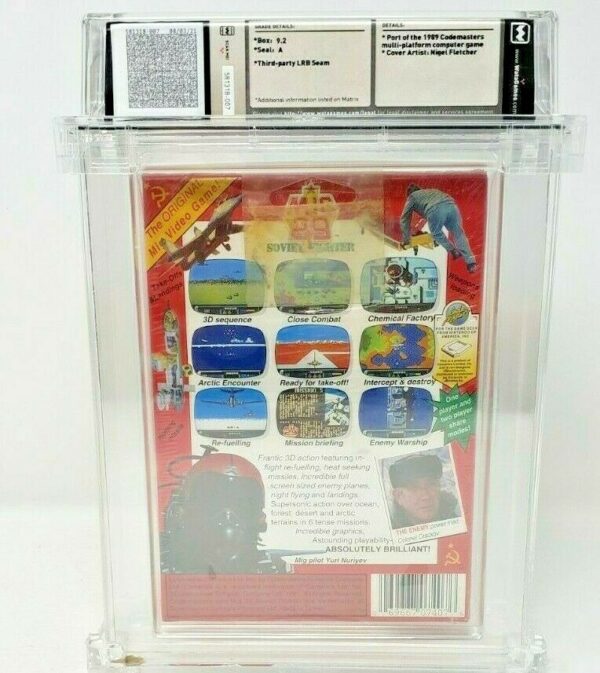 MIG-29 Soviet Fighter Nintendo NES New Sealed MINT VGA WATA Camerica Unofficial - Image 4