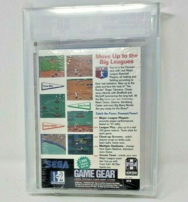 The Majors Pro Baseball Sega Game Gear New Sealed MINT VGA WATA like Gameboy - Image 3