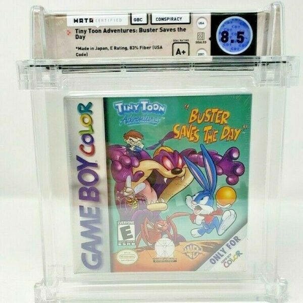 Tiny Toon Adventures Buster Saves the Day Nintendo Gameboy Color Sealed VGA WATA - Image 2