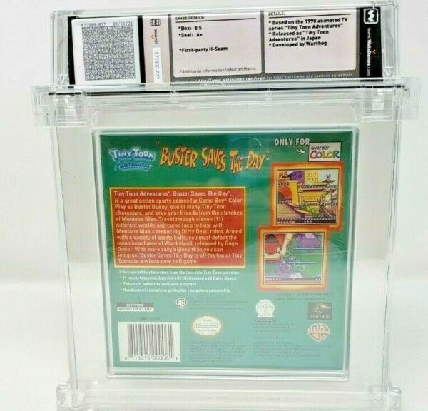 Tiny Toon Adventures Buster Saves the Day Nintendo Gameboy Color Sealed VGA WATA - Image 4