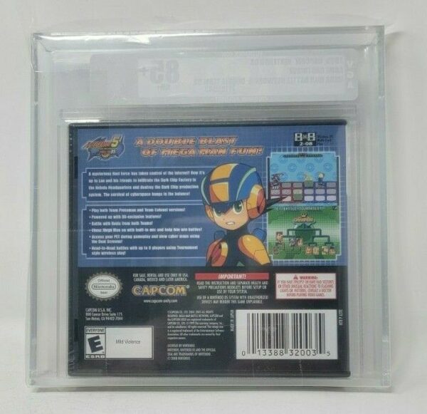 Mega Man Battle Network 5 Double Team DS Nintendo New Sealed MINT VGA WATA - Image 3