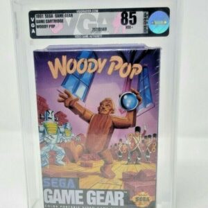 Woody Pop Sega Game Gear New Sealed MINT VGA WATA Archival Very RARE Get a Woody