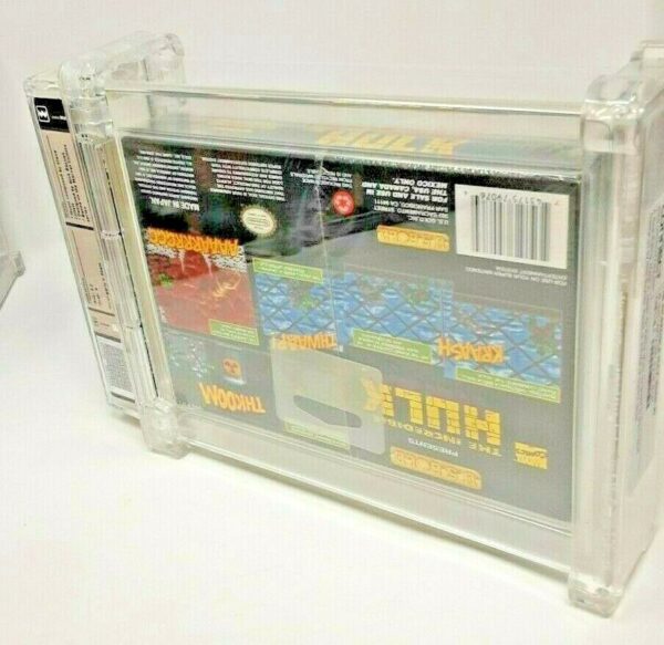 Grail ? The Incredible HULK Super Nintendo SNES New Sealed MINT VGA WATA RarE? - Image 7