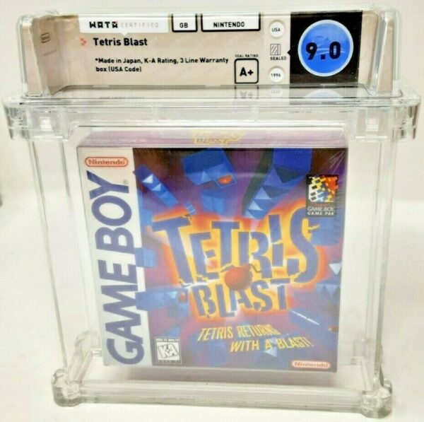 Tetris Blast Nintendo Gameboy Original GBO New Sealed MINT VGA WATA Super Pak - Image 2