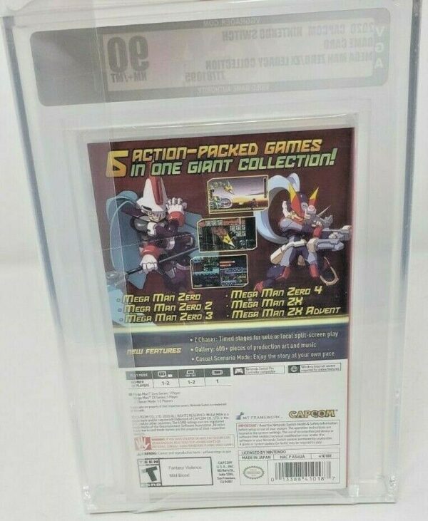 Mega Man Zero ZX Legacy Collection Nintendo Switch New Sealed MINT VGA WATA - Image 4