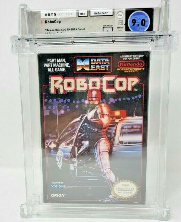 Robocop Data East Nintendo NES New Sealed Near MINT VGA WATA Lethal Enforcer - Image 2