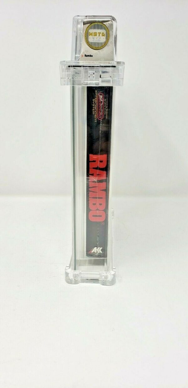 Rambo Nintendo NES New Sealed MINT VGA WATA Black Round Seal Stallone - Image 3