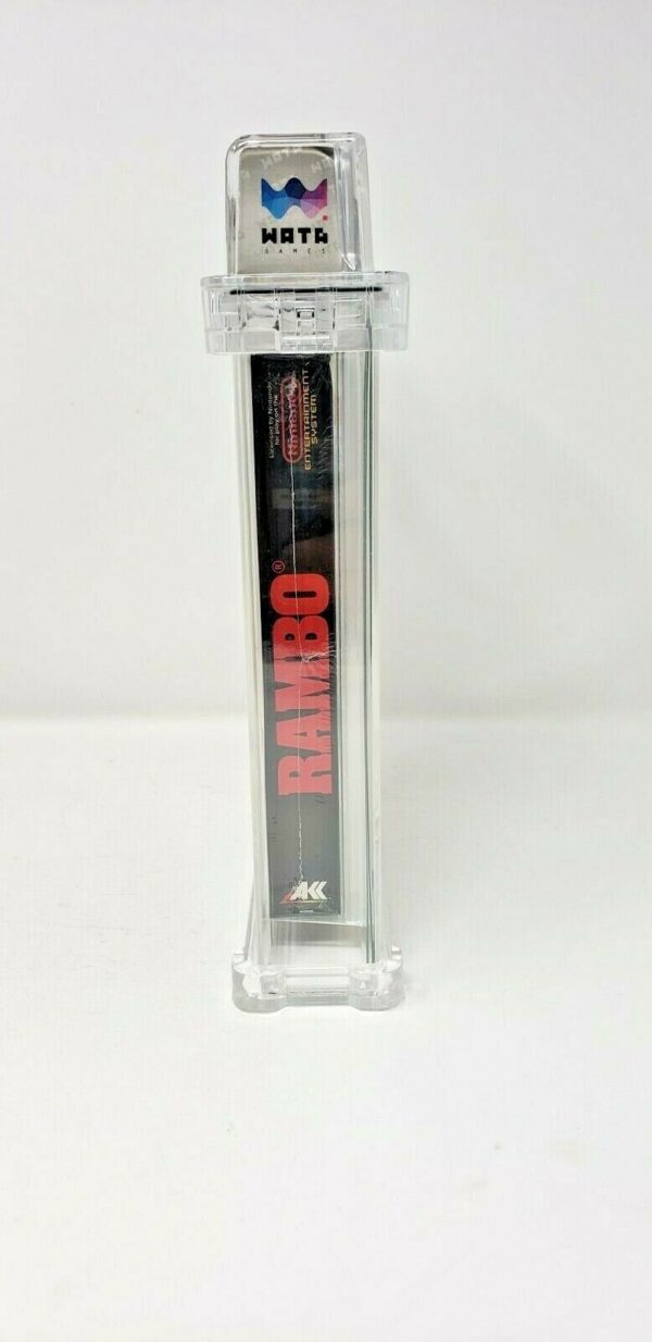 Rambo Nintendo NES New Sealed MINT VGA WATA Black Round Seal Stallone - Image 5