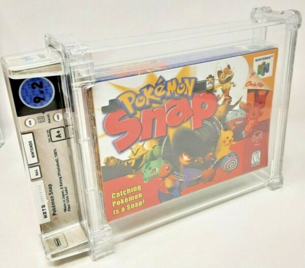 Pokemon Snap Nintendo N64 New Sealed MINT VGA WATA Gotta Catch em All Charzard - Image 2