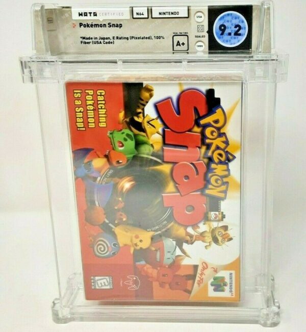 Pokemon Snap Nintendo N64 New Sealed MINT VGA WATA Gotta Catch em All Charzard - Image 3
