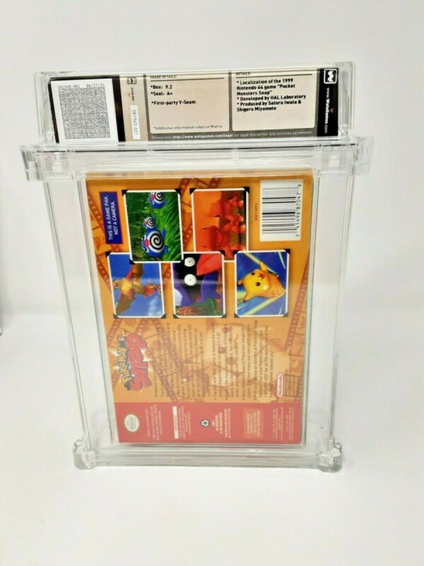 Pokemon Snap Nintendo N64 New Sealed MINT VGA WATA Gotta Catch em All Charzard - Image 5
