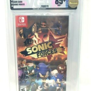 Sonic Forces The Hedgehog Nintendo Switch New Sealed MINT VGA WATA Archival