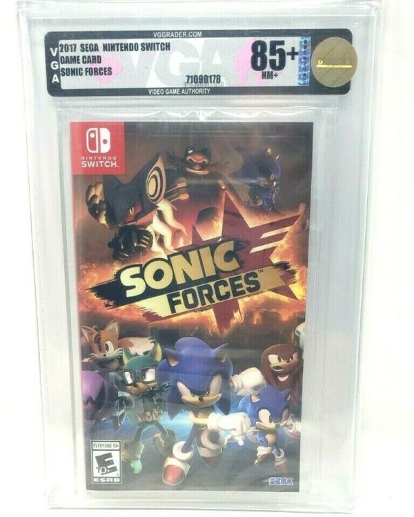 Sonic Forces The Hedgehog Nintendo Switch New Sealed MINT VGA WATA Archival