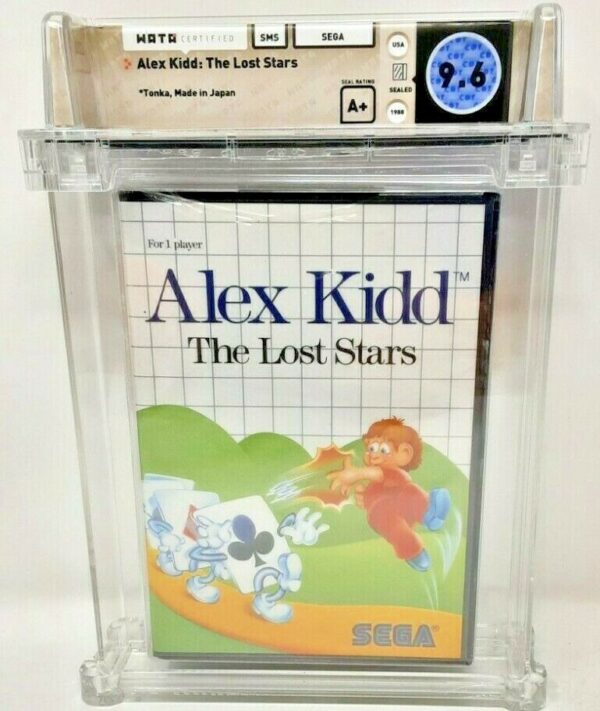 Alex Kidd The Lost Stars Sega Master System SMS New Sealed MINT VGA WATA Genesis - Image 2